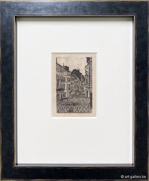 ENSOR James - De muziek in de Vlaanderenstraat